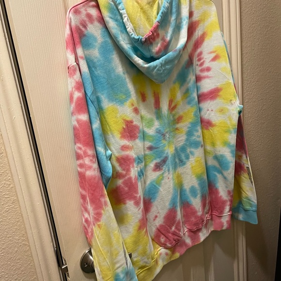 ACDC tie dye hoodie size medium - Picture 4 of 4